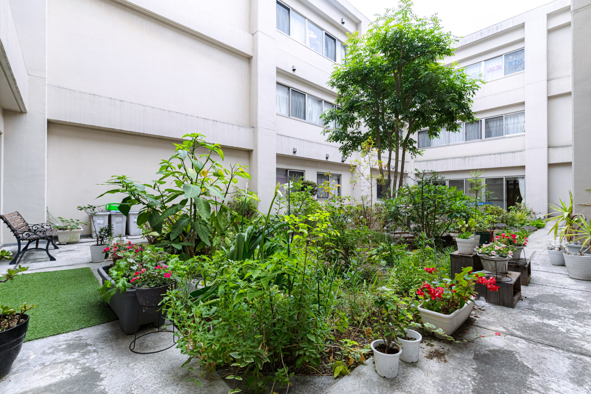 1階中庭スペース